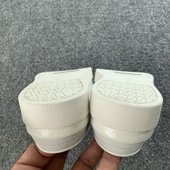 Vionic Shoes Women 5 Effortless Slip On Mules Gray White Leather Comfort Low Top - Picture 5 of 11